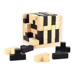 casse tete en bois puzzle cube