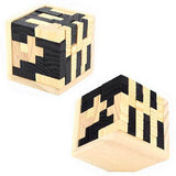 casse tete en bois puzzle cube solution 