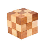 casse tete en bois cube