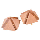 casse tete en bois triangle solution 