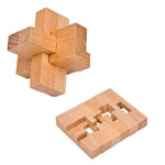 casse tete en bois 6 pieces solution