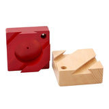 casse tete chinois boite en bois solution